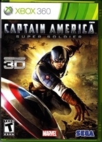 Xbox 360 Captain America Super Soldier  Front CoverThumbnail